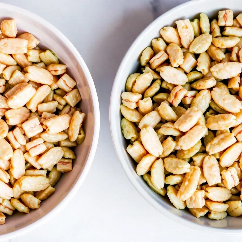 Miseczka kaszy gryczanej i jęczmiennej